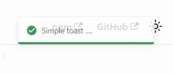 Simple toast gif